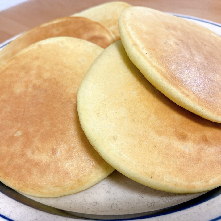 離乳食用！栄養満点米粉と大豆粉のパンケーキ